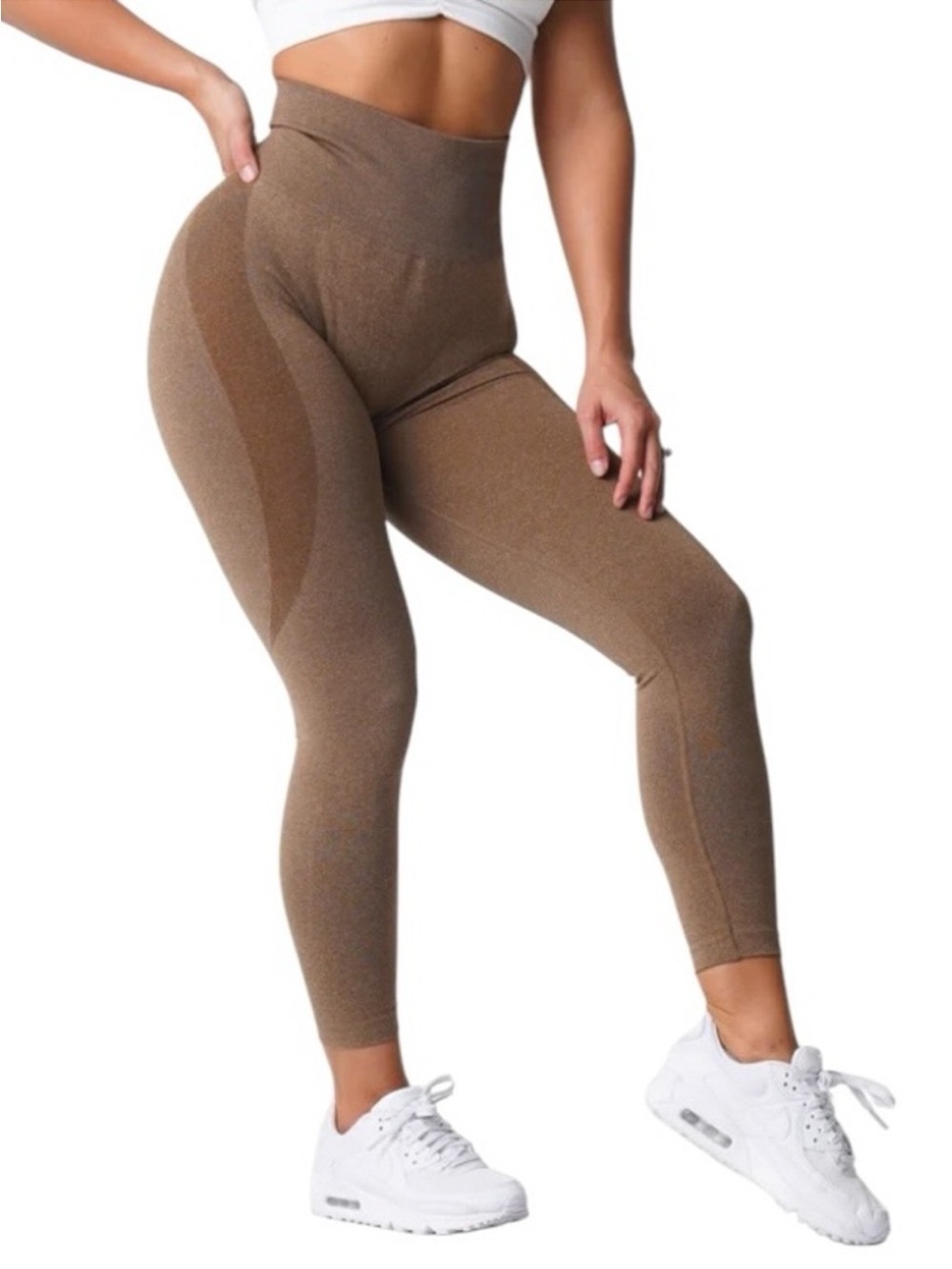 NVGTN Mocha Contour Seamless Leggings